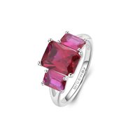 Anello Brosway Donna FANCY - PASSION RUBY in Argento